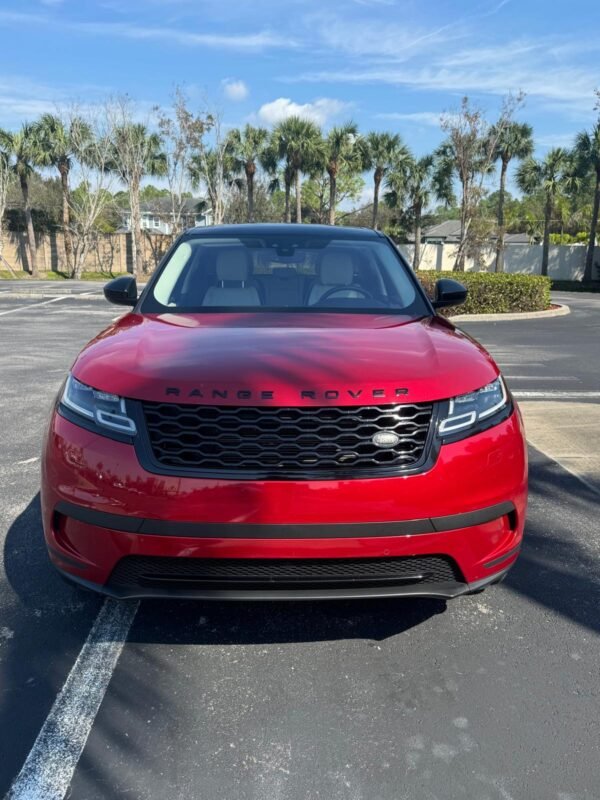 Range Rover Velar (Red) – Luxury, Power, and Sophistication