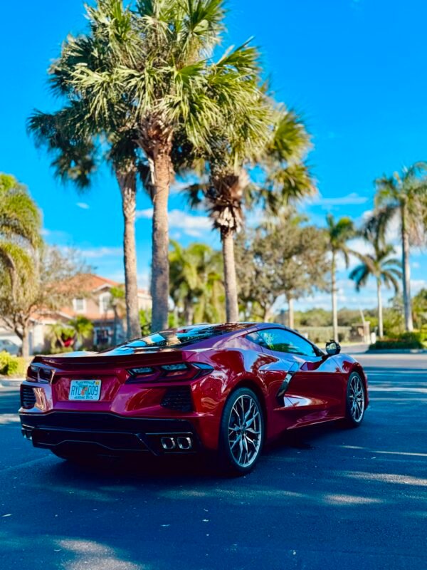 Red Corvette – The Ultimate Statement of Power & Style - Image 4