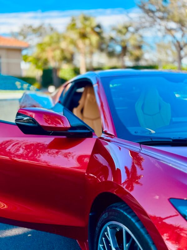 Red Corvette – The Ultimate Statement of Power & Style - Image 11