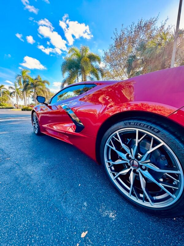 Red Corvette – The Ultimate Statement of Power & Style - Image 9