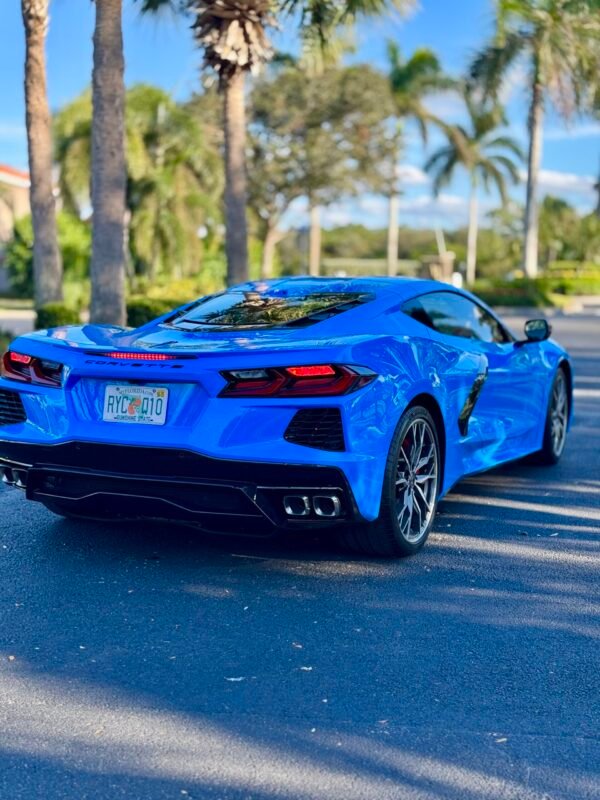 Blue Corvette – A Bold Fusion of Power & Elegance