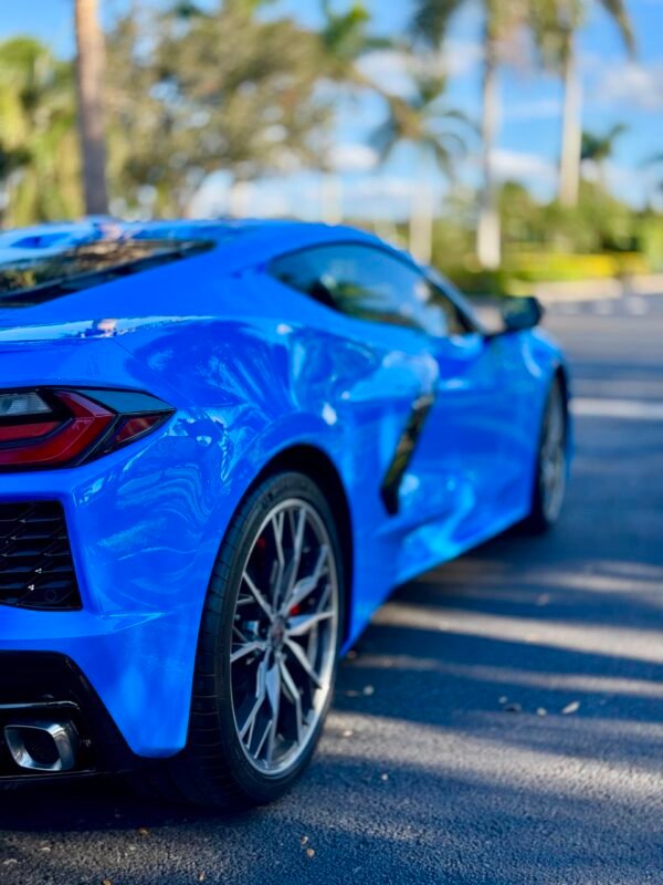 Blue Corvette – A Bold Fusion of Power & Elegance - Image 10