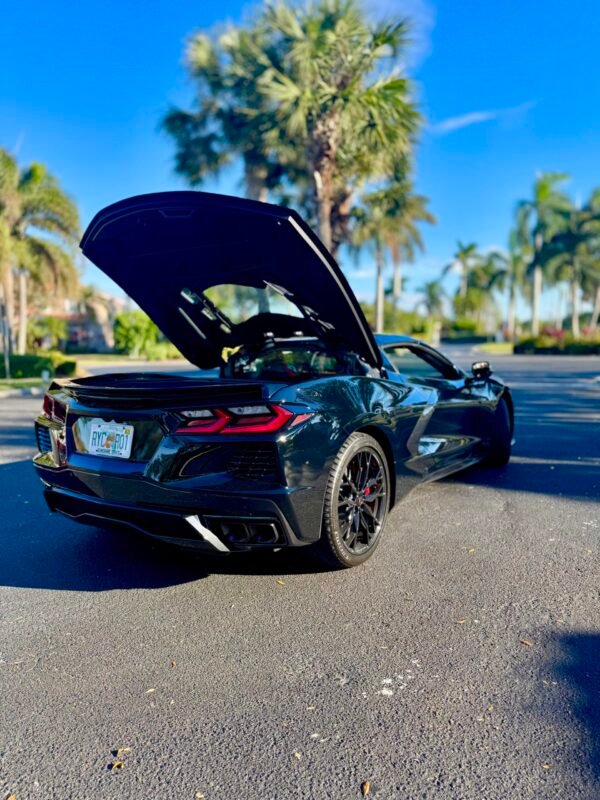 Black Corvette – The Epitome of Power & Elegance