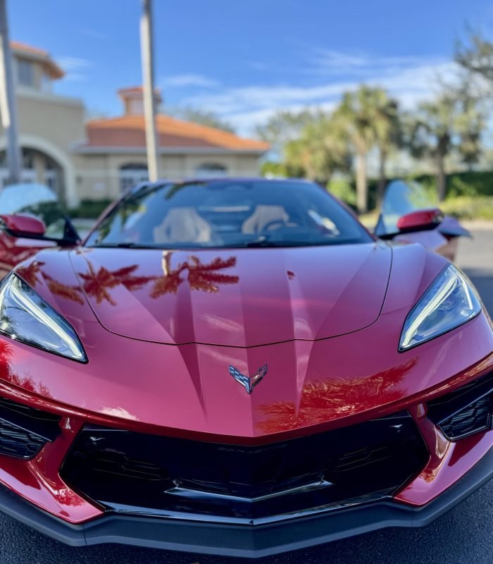 Red Corvette – The Ultimate Statement of Power & Style
